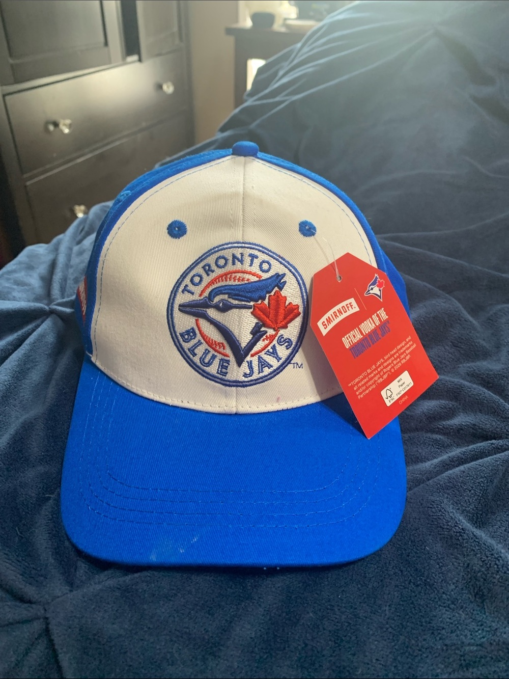 Genuine Merchandise Toronto Blue Jays Blue and White Baseball Cap